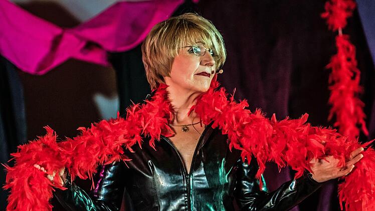 Die Avantgardinen: Impressionen vom Gastspiel im Coburger Haus Contakt.Foto: Jochen Berger