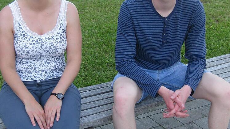 Marie Schuhmann und Konstantin Schaab engagieren sich für das Jubiläum. Foto: Beatrix Lieb