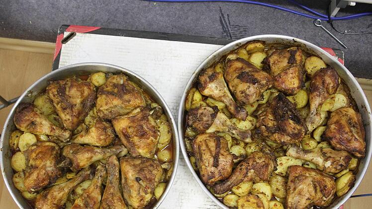Hähnchen-Kartoffelpfanne. Foto: Sonny Adam