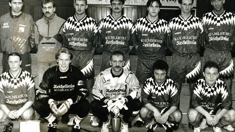Rekordsieger ist der ATS Kulmbach mit neun Turniererfolgen. Hier das ATS-Siegerteam von 1996. Der letzte Triumph des ATS liegt allerdings schon zehn Jahre zurück.