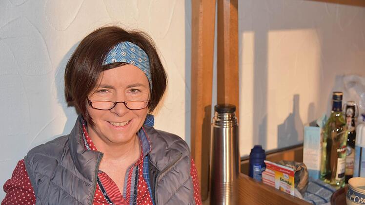 "Ich bin immer wieder aufs Neue aufgeregt vor jeder Vorstellung, obwohl ich seit 1986 spiele", gesteht Diana Schramm. Foto: Gabi Arnold