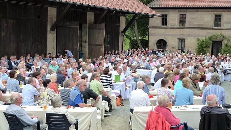 Impressionen vom Wernsteiner Schlosskonzert. Foto: Werner Rei&szlig;aus