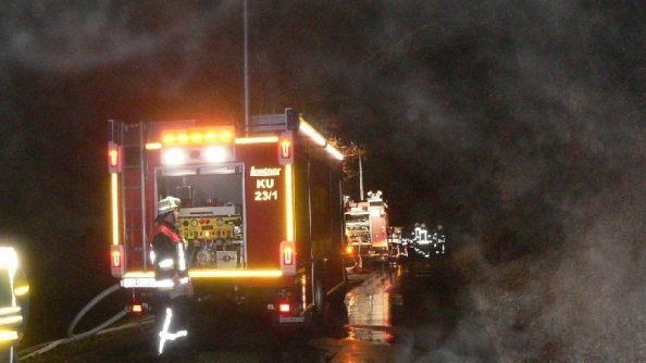 War ein Feuerteufel am Werk? Eine Brandserie hielt über Ostern Feuerwehren und Polizei in Atem.News5/Feuerwehr Kulmbach