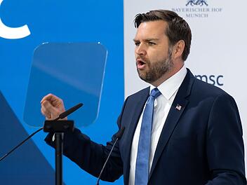 JD Vance bei der M&uuml;nchner Sicherheitskonferenz.