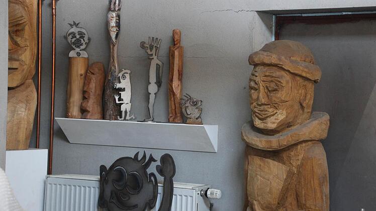 Blick in Guido Häfners Werkstatt