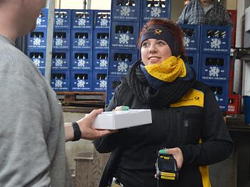 Nadine Müller hat in der Woche vor Heiligabend besonders viel zu tun.  Foto: Ronald Heck