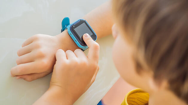 Smartwatch, Smart Watch, Kind mit Uhr