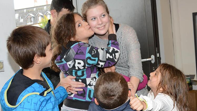 Flüchtlingshilfe in Kulmbach Foto: Dagmar Besand