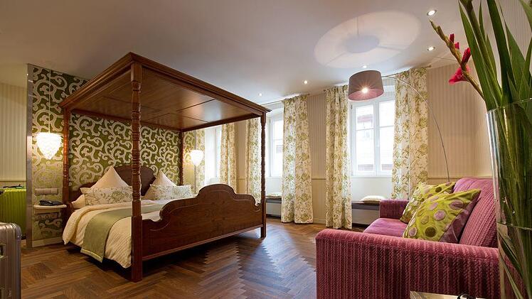 Doppelzimmer im Romantikhotel Markusturm.