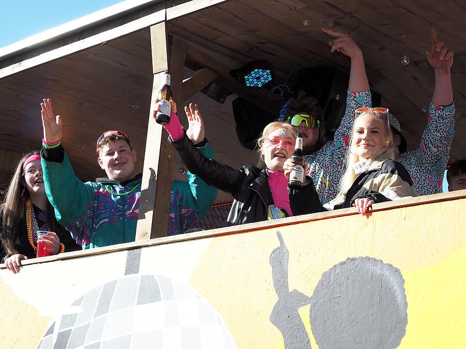 Buntes Faschingstreiben in Unterfranken!