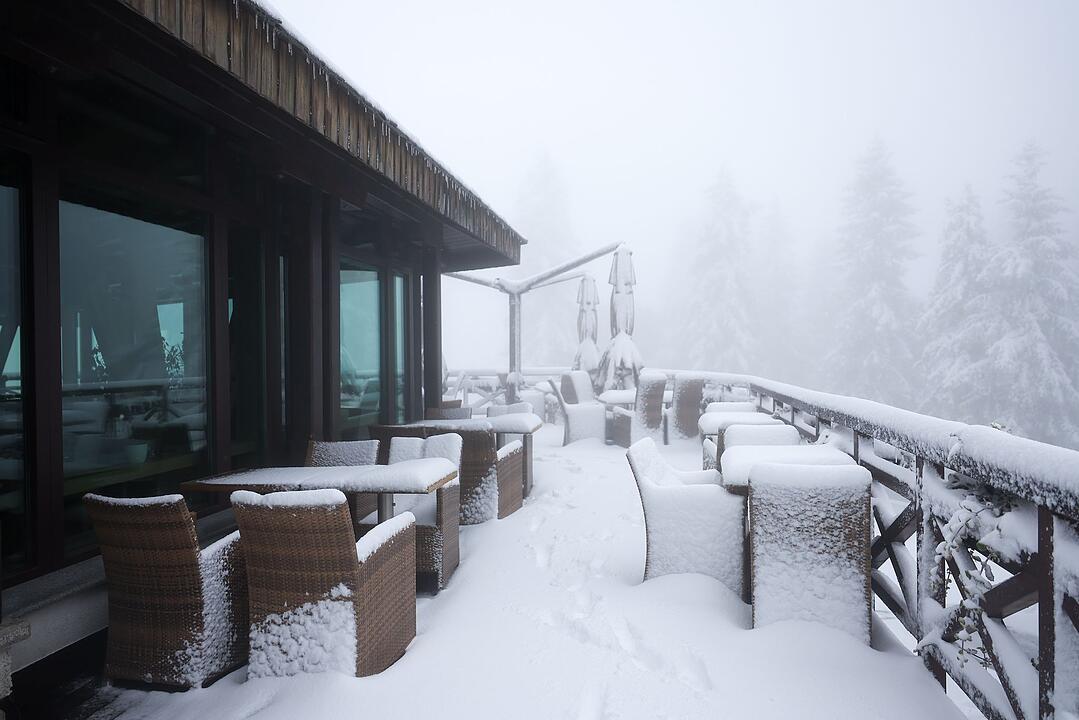 Wintereinbruch in Bosnien-Herzegowina