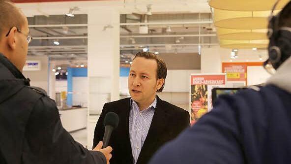 Abschied mit Wehmut: Geschäftsführer Peter-Alexander Hegedüsch. Foto: Barbara Herbst