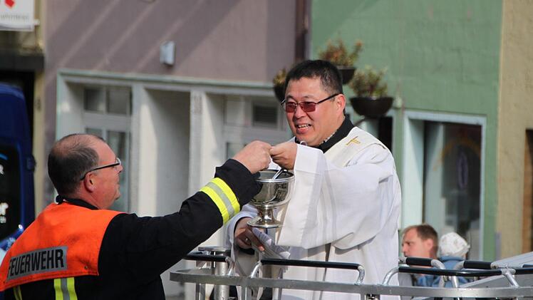 Tanz in den Mai in Bad Brückenau Foto: Ulrike Müller