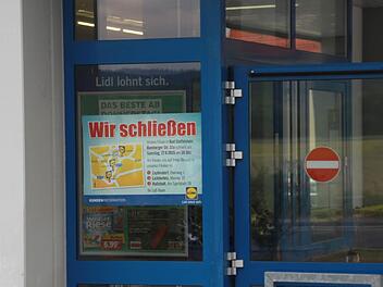 Am Samstag, 27. Juni, um 20 Uhr wird der Lidl zumindest in der Bamberger-Straße in Bad Staffelstein seine Türen schließen.  Foto: Anja Greiner