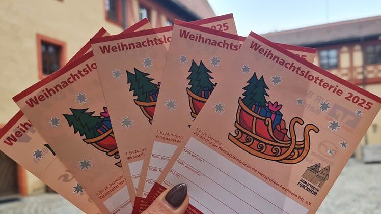 Jährliche Advents-Aktion der Stadt Forchheim: Weihnachtslotterie für guten Zweck