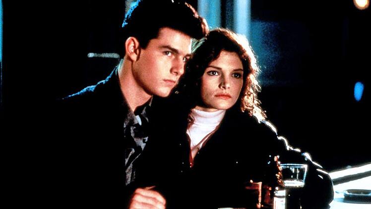 F&uuml;r ihre Rolle in "Die Farbe des Geldes" (Bild, mit Tom Cruise) wurde Mary Elizabeth Mastrantonio f&uuml;r den Oscar nominiert.