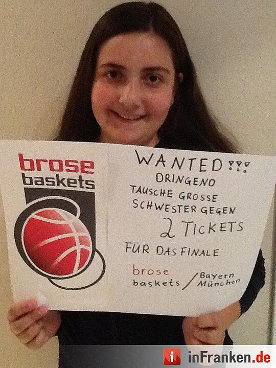 Vorfreude auf das Finalspiel der Brose Baskets