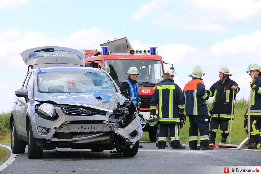 Junger Biker bei Unfall nahe Hiltpoltstein schwer verletzt