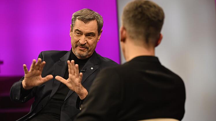 Markus Söder hat beim RTL-Jahresrückblick über das politische 2025 gesprochen.