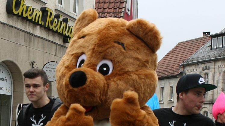 Beim Kronacher FaschingszugMaria Löffler
