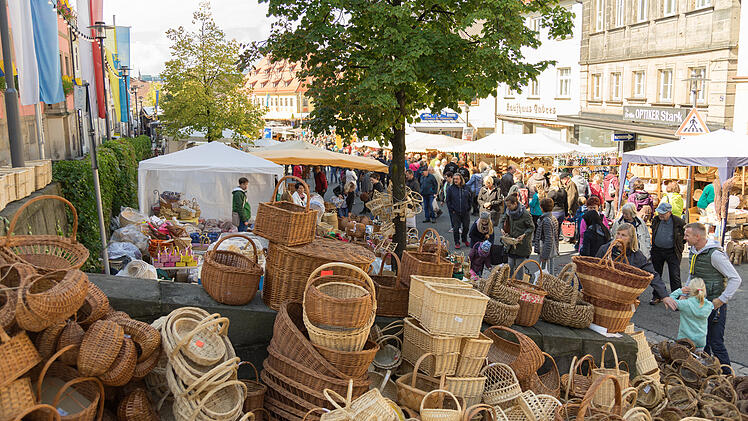 Eindrücke vom Lichtenfelser Korbmarkt 2017