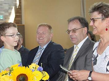 Angelika Kothmann-Loos wurde als Rektorin der Grundschule Poppenlauer verabschiedet. Foto: Matthias Nöth