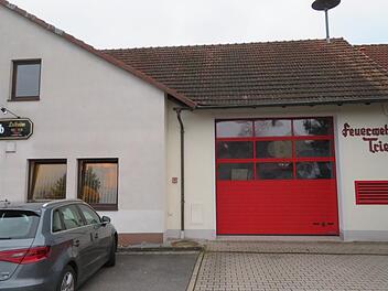 Das Sportheim: Noch sind hier der FC Trieb und die freiwillige Feuerwehr unter einem Dach. Fotos: Monika Schütz