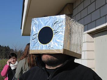 Neben den technischen Hilfsmitteln gab es auch selbstgebastelte.