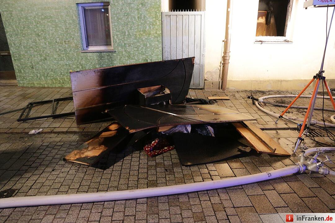 Zimmerbrand in Bad Staffelstein