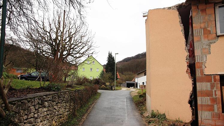 Privatweg  mit privater Straßenlampe Foto: Franz Galster