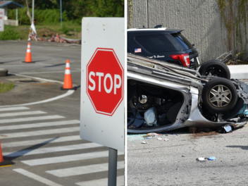 Unfall bei Fahrtsicherheitstraining