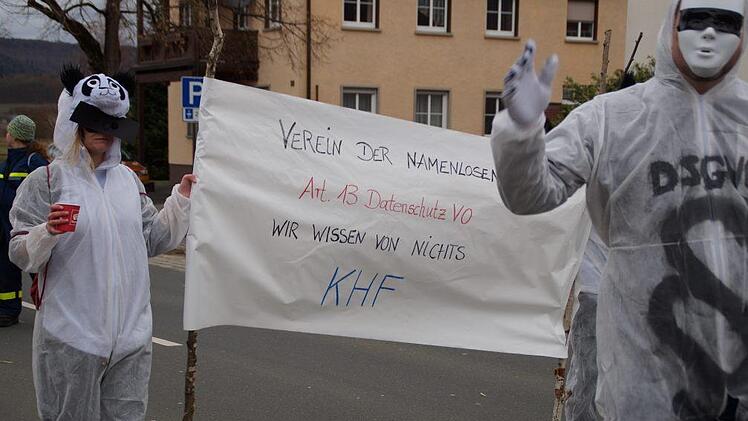 Der Faschingsumzug in Kirchehrenbach Foto: Timo Gebhardt