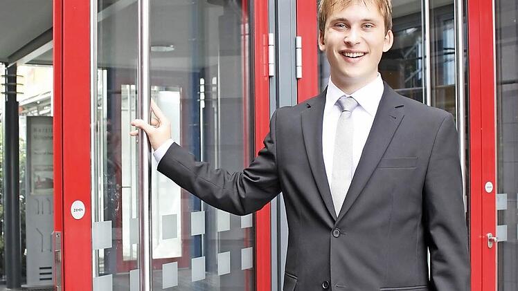 Max Hollendonner geht nun für ein Jahr zum Marinemusikkorps nach Kiel, anschließend möchte er Physik studieren.  Fotos: Veronika Schadeck