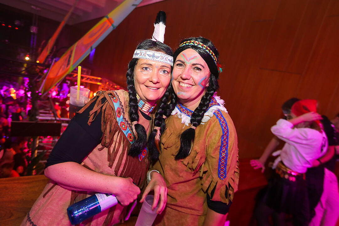 Beste Partystimmung in der Stadthalle