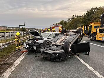 Unfall auf A73 im Kreis Erlangen-H&ouml;chstadt fordert sechs Verletzte