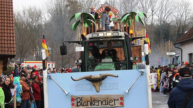 Sinntaler Faschingszug  Foto: Steffen Vetter