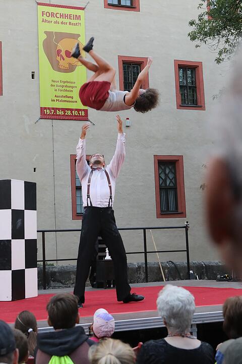 Einrücke vom Artistik-Festival ZirkArt in Forchheim