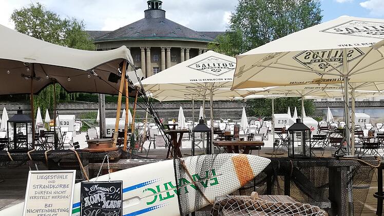 Der Bad Kissinger Stadtstrand