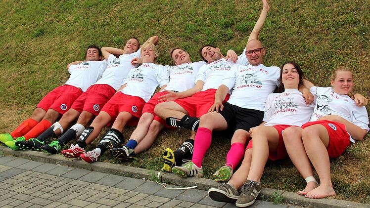 Die Wasserwacht aus Nandlstadt nahm ebenfalls mit einer Mannschaft teil.