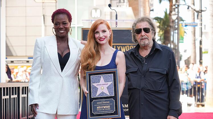 «Walk Of Fame»-Stern für Jessica Chastain