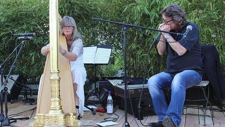 Zwei Vollblutmusiker: Lilo Kraus und Chris SchmittFotos: fra-press