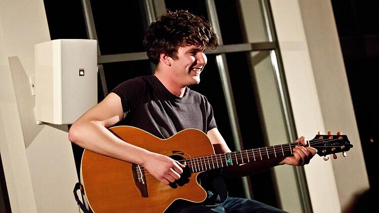 Julian Pollina gastierte erstmals in CoburgFoto: Jochen Berger