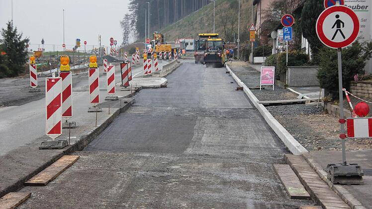 Blick auf die Baustelle Foto: Friedwald Schedel