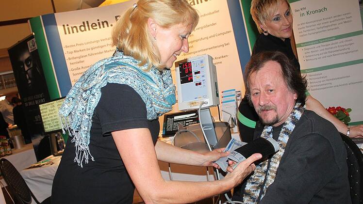Beim Gesundheitstag in Kronach. Foto: Veronika Schadeck