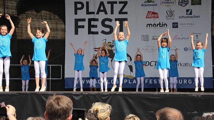 Kindernachmittag beim Schlossplatzfest in Coburg Foto: Oliver Schmidt