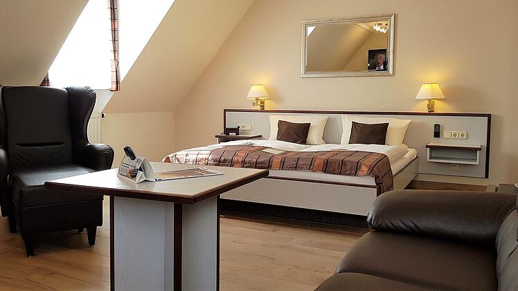 Komfort-Zimmer im 4-Sterne-Hotel Rhöner Land. Foto: Hotel Rhöner Land