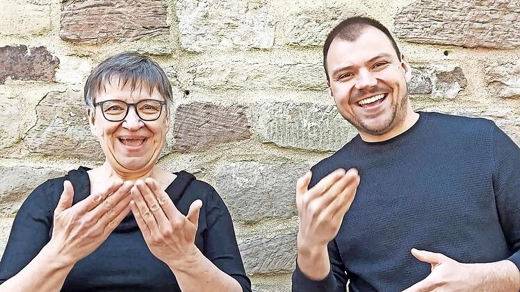 Ute Schramm und Ludwig Lang gestalten bei der Veranstaltung „Inklusion erleben“ am 4. Mai das Programm für Gehörlose mit.