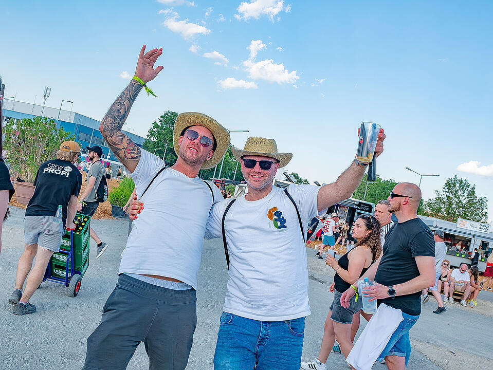 Erstklassiges Festivalfeeling