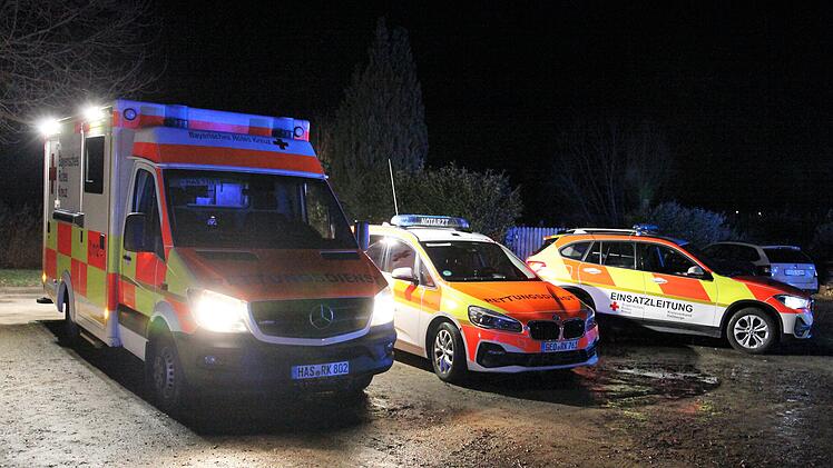 Sand am Main: Einsatzkräfte retten 25-Jährigen von Baggersee-Insel - "Völlig durchnässt und alleine im Dunkeln"
