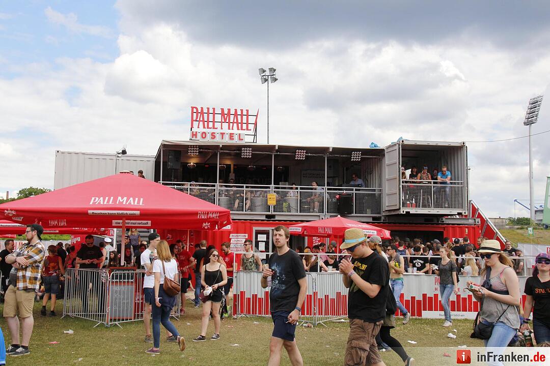 Rock im Park 2016 - Das Festivalgelände am Samstag
